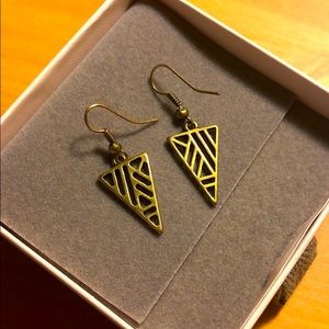 Triangle earrings